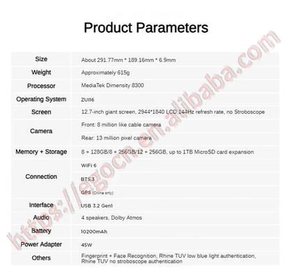 Free Gift Lenovo Pad Pro 2025 Xiaoxin 144Hz JBL 4 speakers 2.9K Android 12.7inch 2nd 10200mAh 45W Charging Big Screen For Study