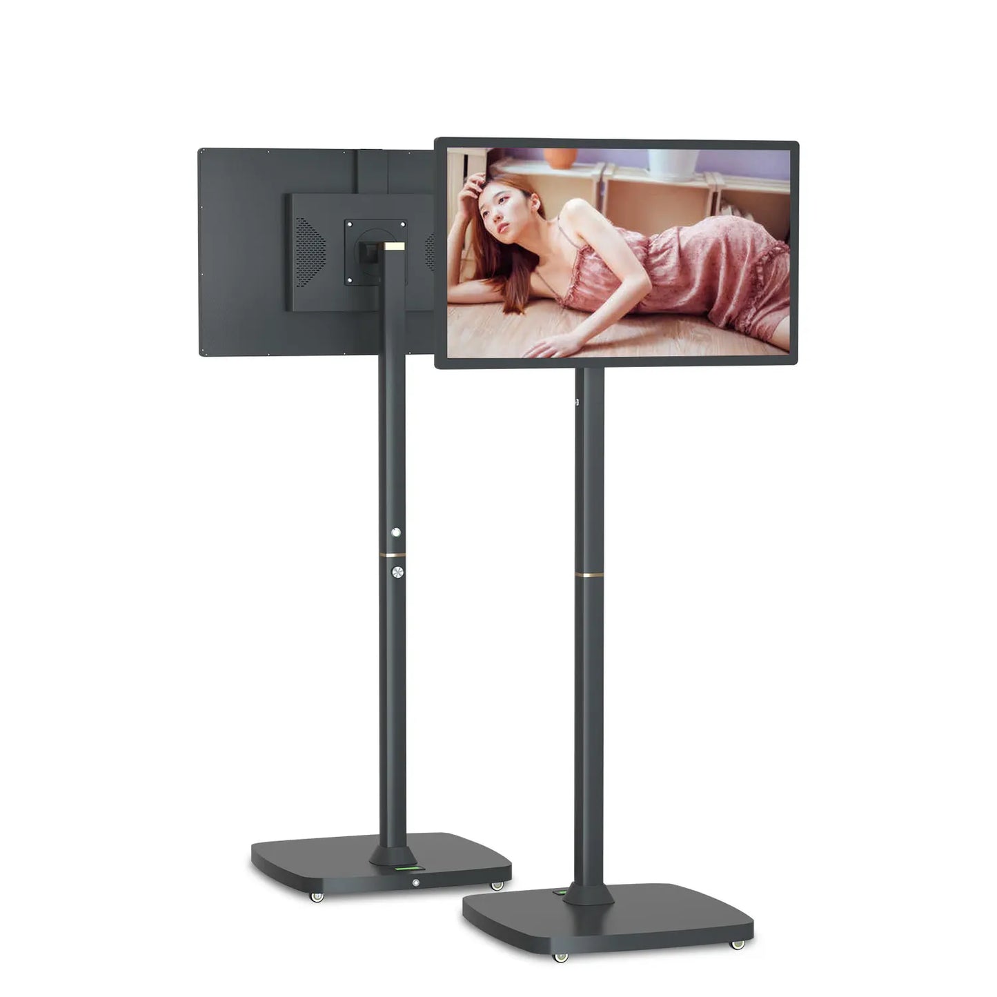 Interactive 21.5 27 Inch Smart Television in Cell Touch LCD Screen 2K Panel Rotating TV with Android 13