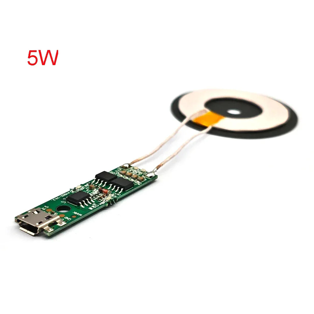 Wireless Charger Transmitter Receiver Module Circuit Board QI Standard Fast Charging DIY Wireless Charger Receiver Moudle