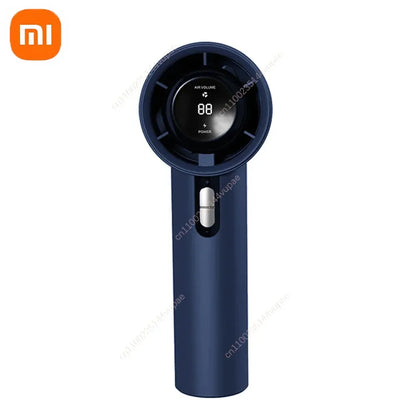 Xiaomi Ultra Quiet 100 Speed Handheld Fan USB Rechargeable Portable Mini Turbo Fan for Office and Travel with LED Indicator