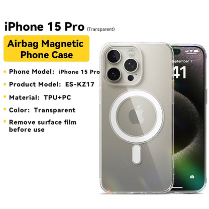 Essager Magnetic Case for iPhone 15 14 13 12 Pro Max Case Shockproof Cover for iPhone 14 Pro Max 15 Plus 15pro Macsafe TPU Cases