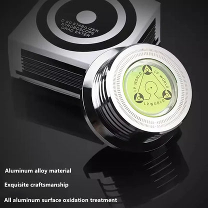 50Hz Alloy LP Vinyl Record Player Disc Turntable Stabilizer Level Aluminum Weight Clamp Music Player Consumer Electronics