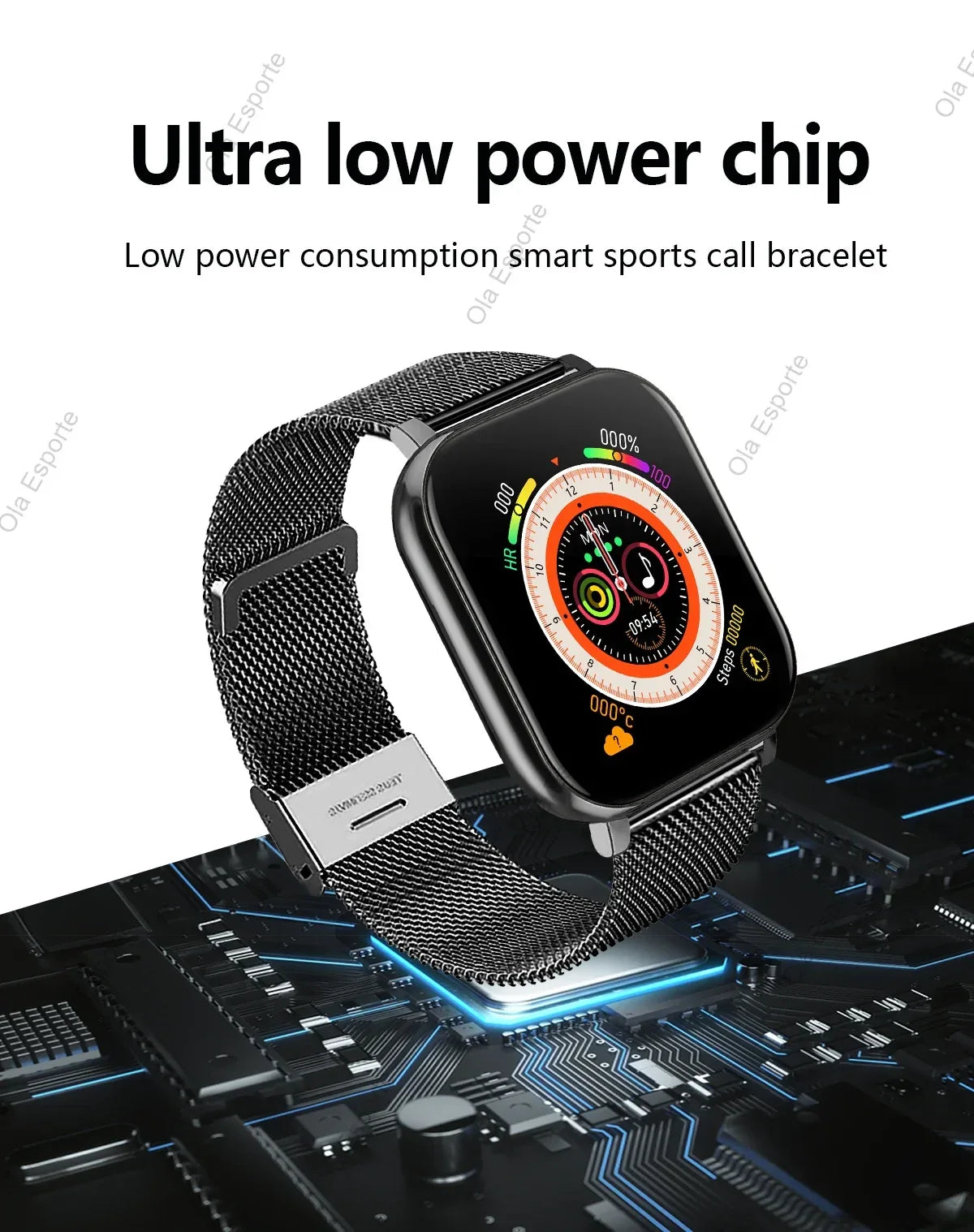 2026 New Smart Watch For Android IOS 1.83Inch Color Screen Bluetooth Call Blood Oxygen/Pressure Monitoring Smart Watch Women Men