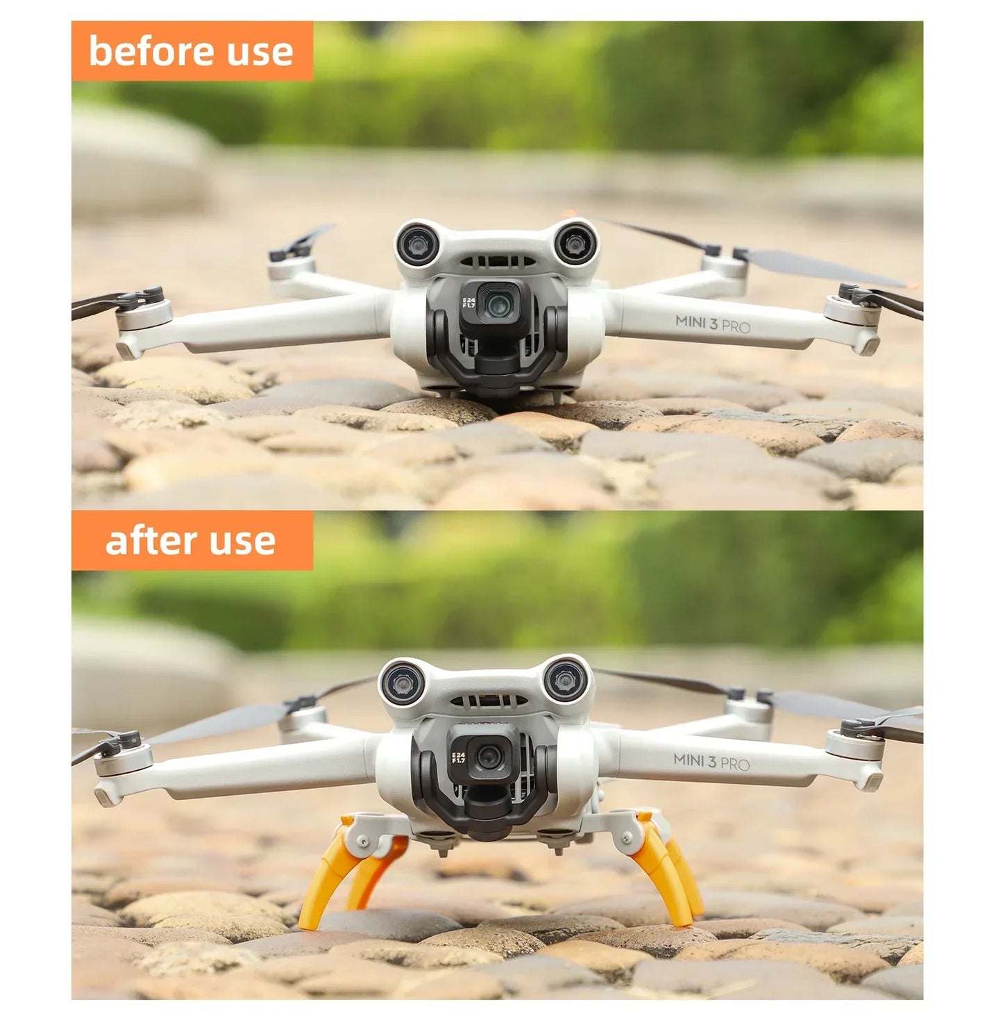 Foldable Spider Landing Gear For DJI Mini 3 Pro Drone Extension Protector Increased Height for DJI Mini 3 Pro Drone Accessories