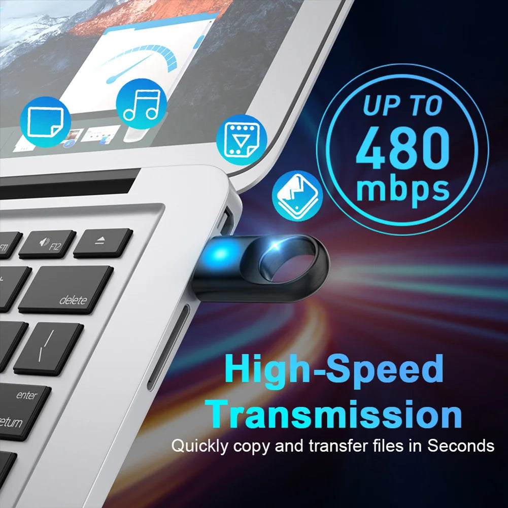 USB 3.0 Memory Card Reader Adapter High Speed Memory Card Reader USB 3.0 for TF SD PC Computer Laptop