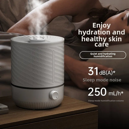 5L Large Capacity Air Humidifier Smart Humidifier with Rotating Mist Auto Shut-Off High Fequency Humidifier Ultra Quiet for Home