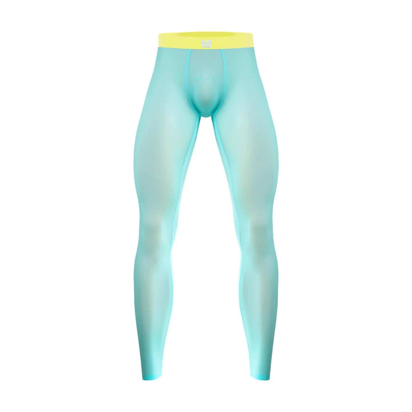 Men's Clothings Gym Pants Bulge Pouch Seamless Stretchy Tights Sweatpants Silky Yoga Pants Fitness Leggings Sports Cycling Pants