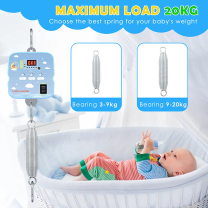 Electric baby swing craddle controller with 2pc spring remote control, motor spring cradle Electric with adjustable timer