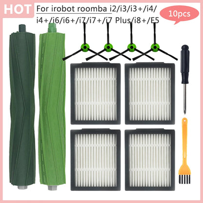 E5 E6 E7 Filter Dust Bag For irobot roomba i2 i3 i3+ i4 i4+ i6 i6+ i7 i7+ i7 Plus i8+ Replacement Main Side Brush Vacuum cleaner