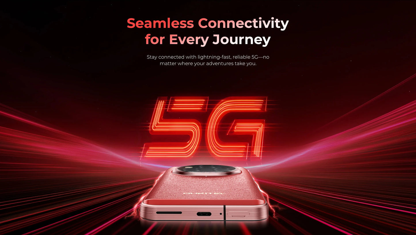OUKITEL WP210 8800mAh 45W Rugged Phone - MTK 8200, 36GB+512GB, 6.7" FHD+, NFC, 108MP Camera Android15 5G Smartphone