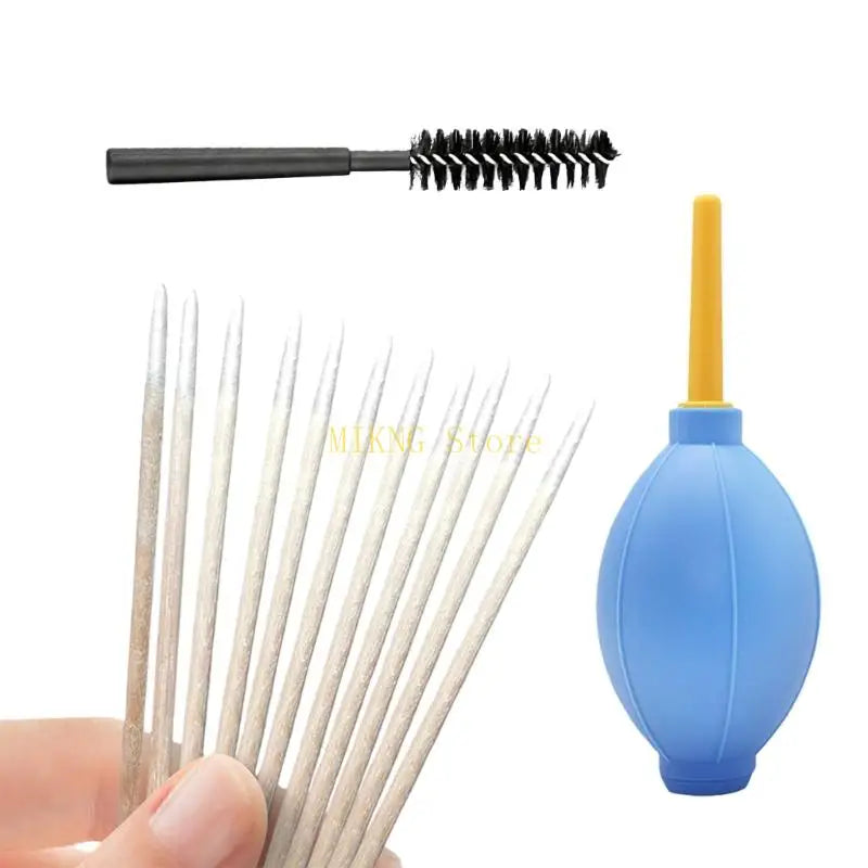 Universal Phone Speaker Cleaning Multiple Tool Set Safe for Devices Includes Soft Brushes Cotton Swabs Air Blower best sale