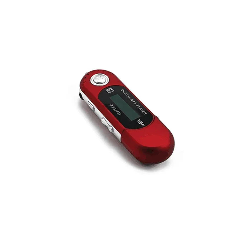 Mini USB MP3 Player Portable 32GB TF Storage FM Radio Music Player Digital LCD Screen Multifunction MP3 Music Player USB Stick