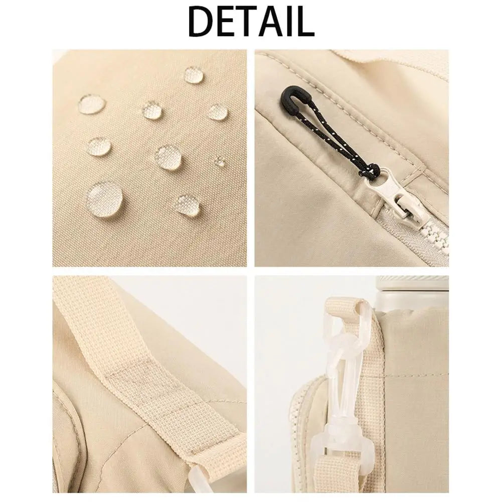 Portable Water Bottle Bag Water Bottle Holder With Adjustable Shoulder Strap Cup Insulated Protective Cover Cup Accessories