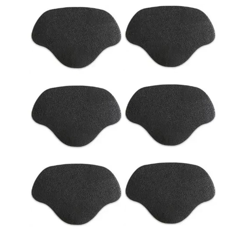 6pcs Shoe Repair Stickers Fabric Heel Protector Anti-Wear Repair Holes Self-adhesive Patches Insoles Pad Foot Care Insert