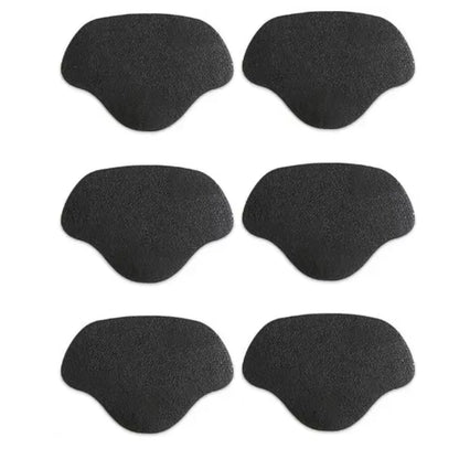6pcs Shoe Repair Stickers Fabric Heel Protector Anti-Wear Repair Holes Self-adhesive Patches Insoles Pad Foot Care Insert