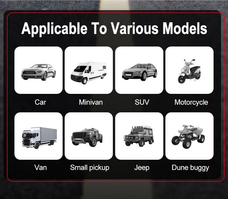 EAFC 12V  Car Jump Starter Power Bank Portable Car Battery Booster ChargerStarting Device Auto Emergency Start-up Lighting