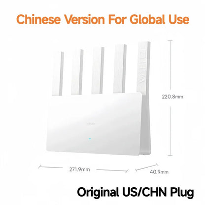 Xiaomi BE5000 Router Wi-Fi 7 Dual-Band Mesh System 2.4/5GHz with 2.5G Port IPTV Support OFDMA Signal Boost for Home or Gaming