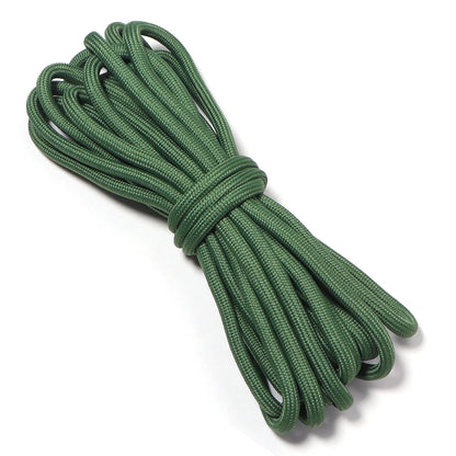 5yards/lot 5mm Colorful Polyester Braided Rope For Jewelry Making DIY Keychian Lanyard Bag Pendant Handcraft Accessories