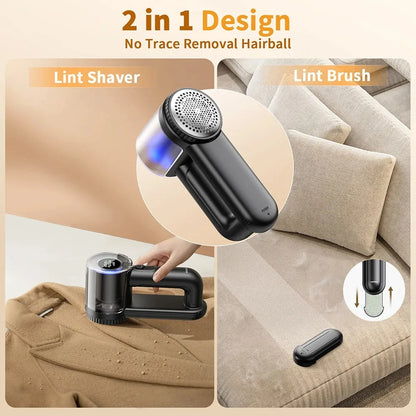 Rechargeable Fabric Shaver Electric Lint Remover with Digital Display Sweater Shaver Lint Shaver for Clothing Blanket
