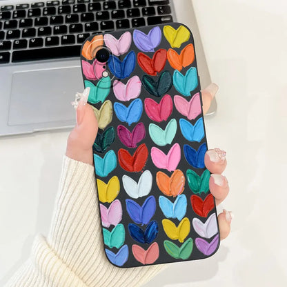 For iPhone X XR XS SE 2020 Case iPhoneX Liquid Soft Silicone Case For iPhone x s XR Back Cover For iphone se 2020 Phone Bumper