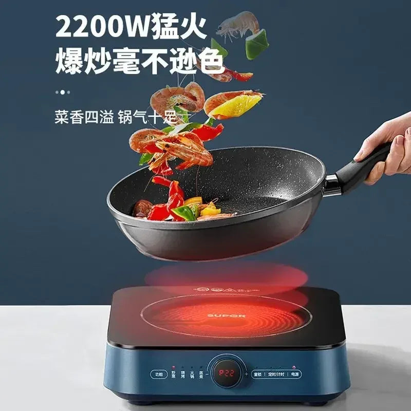 Household electric ceramic cooker noodle cooking induction cooker pot multi-function all-in-one machine high power