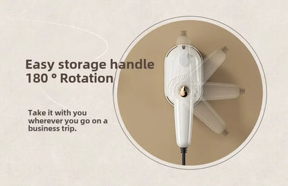 Portable Ironing Machine Handheld Steam Iron Flat and Hang Ironing 2 in 1 Heat Press Clothing Iron Machine Household Steam Iron