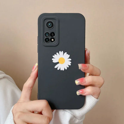 For Xiaomi Mi 10T 5G Phone Case Matte Liquid Silicone Shell For Xiaomi Mi 10T Pro 5G Cute Cat Cartoons Ultrathin Fashion Fundas