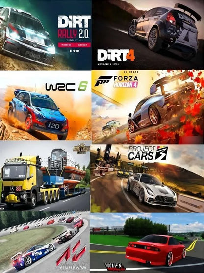 PC USB Racing Games Sequential Shifter H Gear Shift SIM For GT T500 For ETS2/Logitech G920 G923 G25 G27 G29 Thrustmaster T300RS