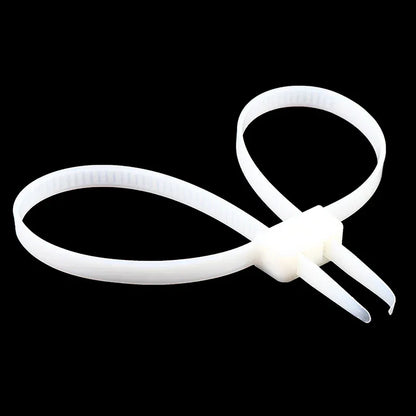 1Pc Plastic Police Handcuffs Double Flex Cuff Handcuffs Zip Tie Nylon Cable Ties