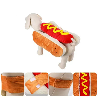 Funny Holiday Dog and Cat Pet Costumes Adjustable Clothes Pet Costume Cosplay Cute Dachshund Party Costumes