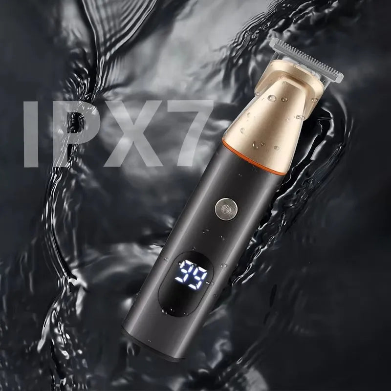 XIAOMI Youpin 5 in 1 Hair Trimmer Machine LCD Display Clippers Barber Professional Hair Cutting Machines Men's Electric Shaver