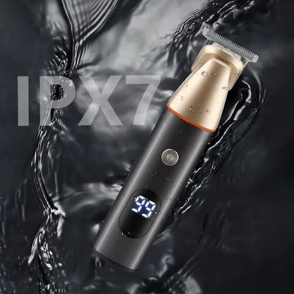 XIAOMI Youpin 5 in 1 Hair Trimmer Machine LCD Display Clippers Barber Professional Hair Cutting Machines Men's Electric Shaver