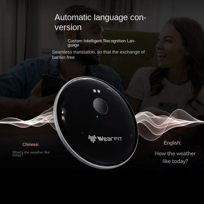 Smart Translating AI 102 Phone Assistant Language Translate Bluetooth Voice Translator Portable Audio Recognition Translation