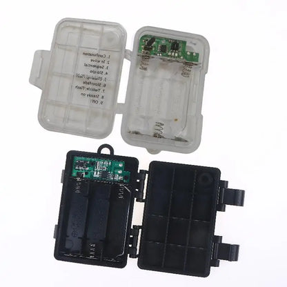 1 Set 3 Sections AA Battery Holder 3V No.5 Waterproof And Dustproof Battery Cartridge With Timing Function