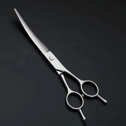 Pet Grooming Scissors Dog Hair Tool Set Professional Trimming Scissors Bent Scissors  Haircutting Pet Clippers