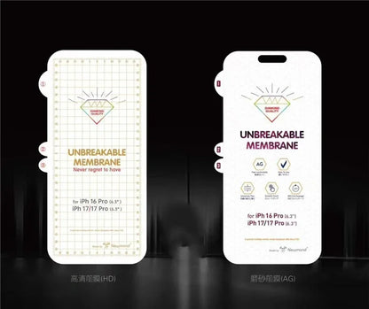 2pcs/set HD Matte Transparent Soft Hydrogel Film Screen Protector for iPhone 17 Air Pro Max Front Back UNBreakable Membrane Film