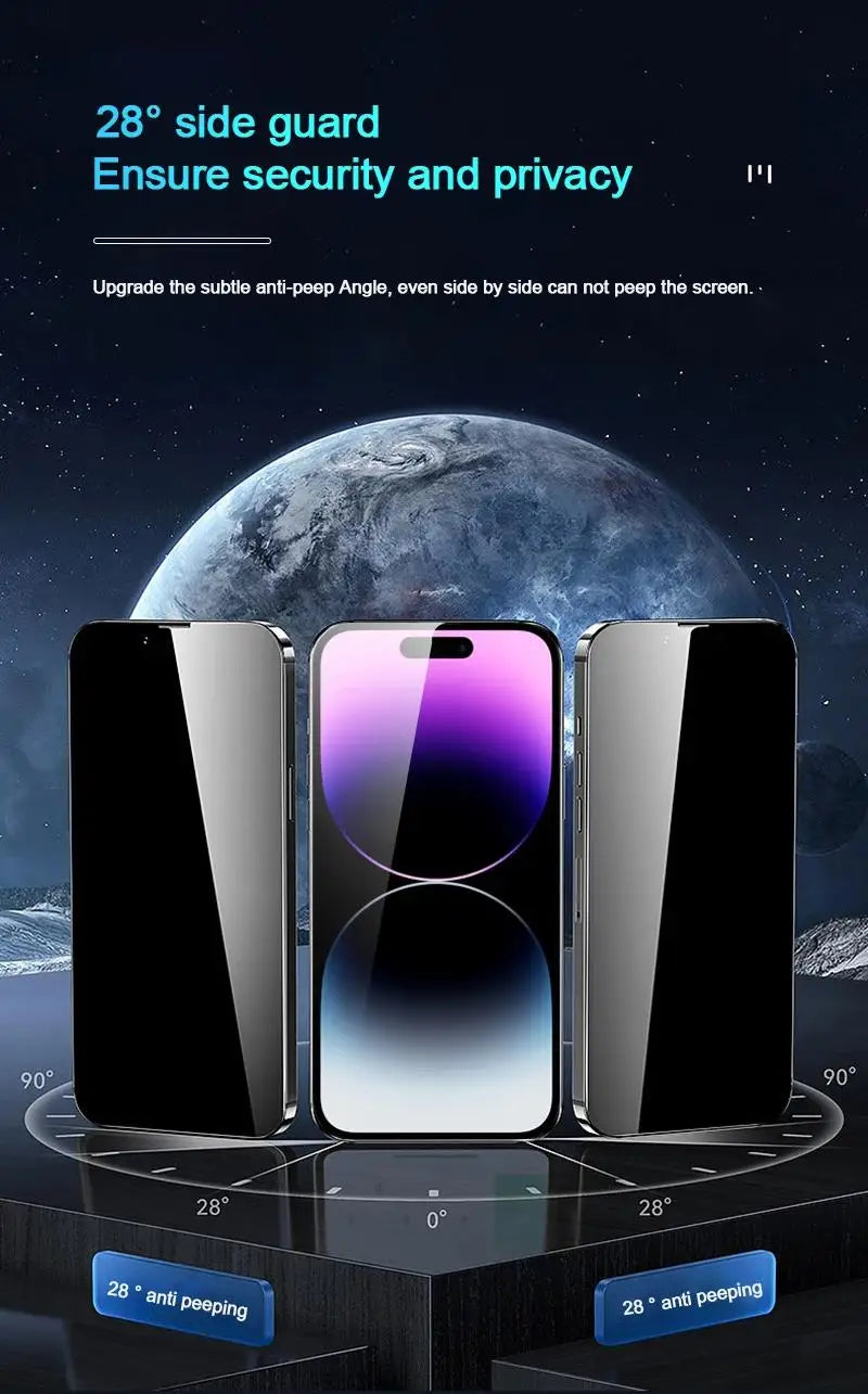 5Pcs Anti-Spy Hydrogel Film for iPhone 17 16 15 14 13 12 11Pro Max 15 16Plus 17Air XR XS 11 12 13MiniPrivacy Screen Protector ﻿