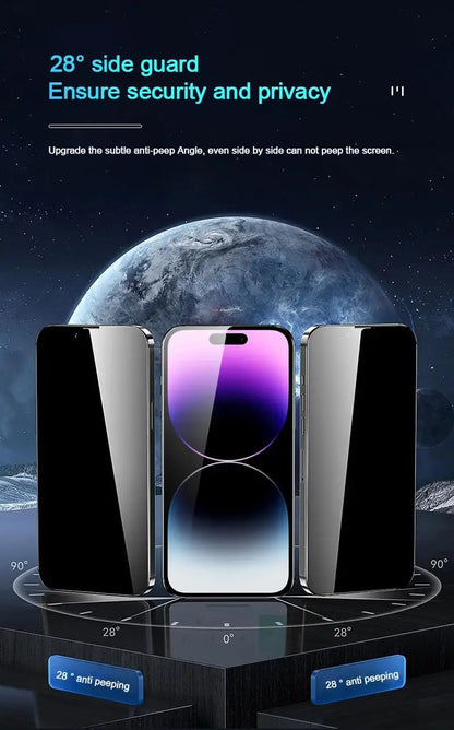 5Pcs Anti-Spy Hydrogel Film for iPhone 17 16 15 14 13 12 11Pro Max 15 16Plus 17Air XR XS 11 12 13MiniPrivacy Screen Protector ﻿