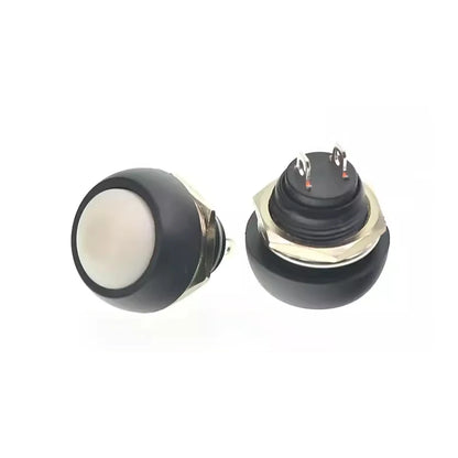 1-10PCS PBS-33B 12MM Small Pushbutton Switches Waterproof Switch Self-resetting Round Without Locking PBS-33B Push button switch