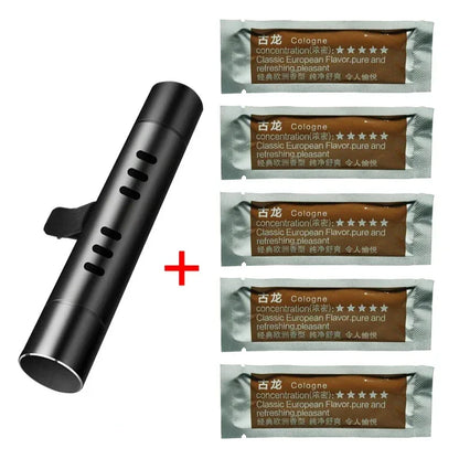 1/3/4Sets Car Air Freshener Outlet Car Air Conditioning Vent Solid Perfume Car Perfume Stick Supplement 6 Flavour