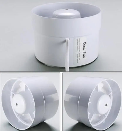 4 inch 220V Silent Ventilation Air Vents Ventilator Extractor Exhausted Extractor Fan Ventilator Bathroom Kitchen Washroom