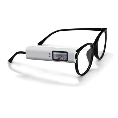 Lenovo 4K Mini FPV Eyeglasses Video Shooting Micro-camera HD WiFi Intelligent Headset Glasses Video&Sound Recording WiFi APP