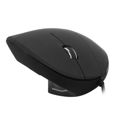 Ergonomic Vertical Wired Mouse Rechargeable Optical USB Computer Mice 1600DPI Gaming Healthy Mice