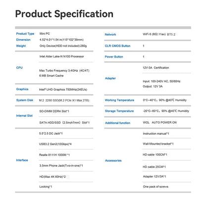 Beelink Mini S13 Intel Twin Lake N150 S12 Pro N100 16G 500G Windows 11 Mini S 11th N5095 DDR4 8GB 128GB Desktop Computer N95