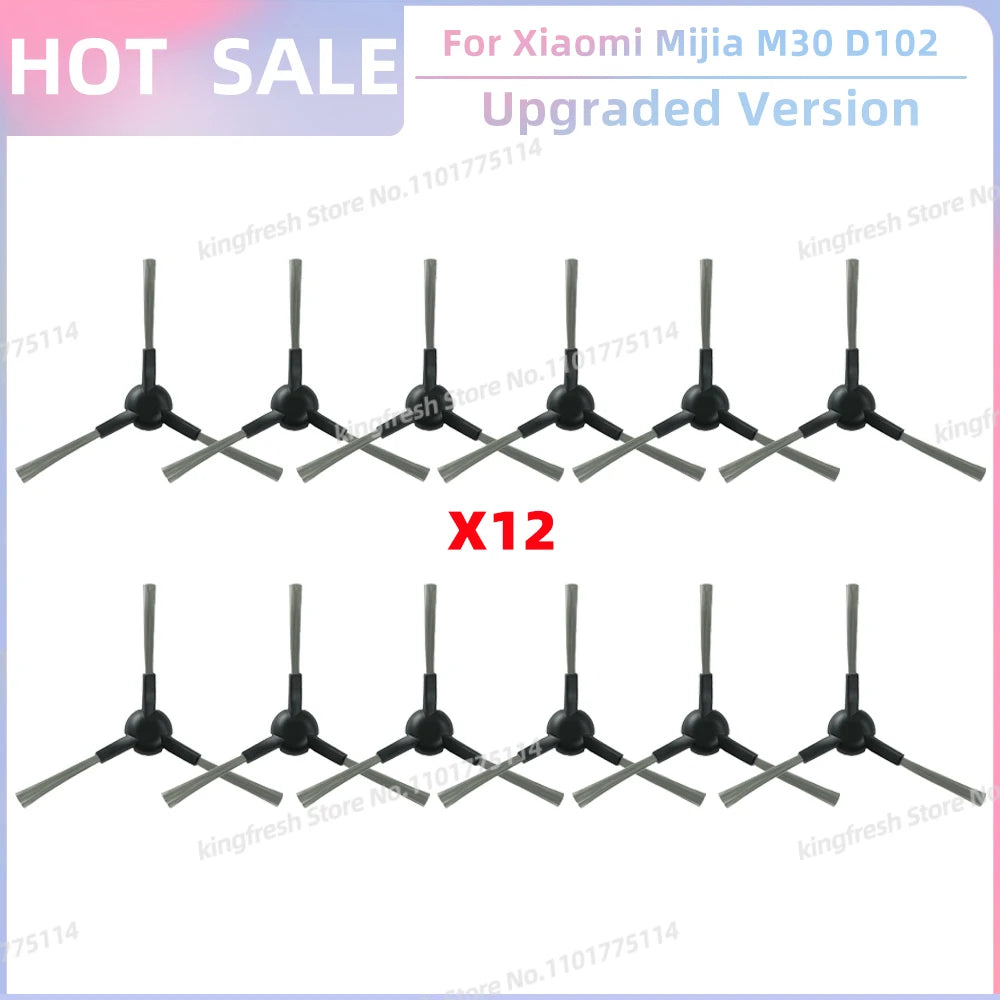 Fit For Xiaomi Mijia M30 D102, Xiaomi X20 Pro D102GL / X20 Max D109GL Parts Main Side Brush Filter Mop Cloth Dust Bag