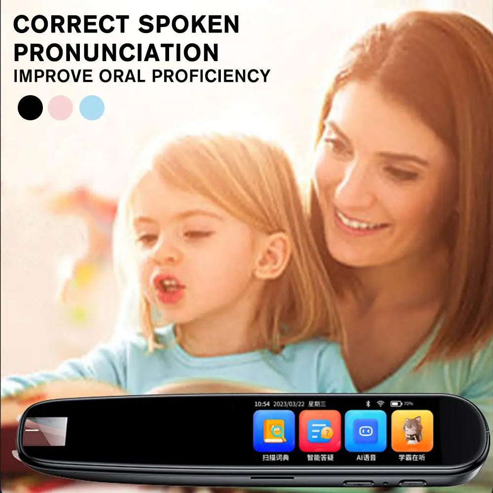 Portable Scanner Mini Handheld Document A4 Book Scanner for JPG PDF Format 300/600/900 DPI Scan Reader Pen Languages Translation