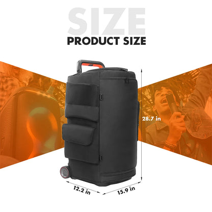 For JBL PARTYBOX 520 Carrying Cover Waterproof Speaker Protective Cover Double-Sided Speaker Storage Bag for JBL PARTYBOX 520