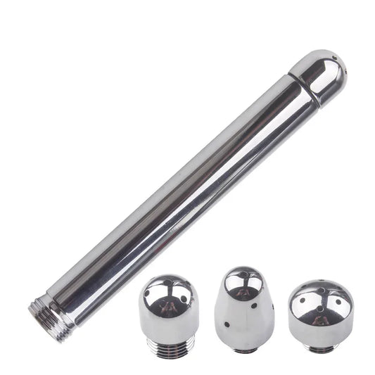Hygienic Shower For Bathroom Enema Water Nozzle With 3 Style Head Anal Ingredients Douche Vaginal Clean Kit Cleaner Tool by PDG ibma
