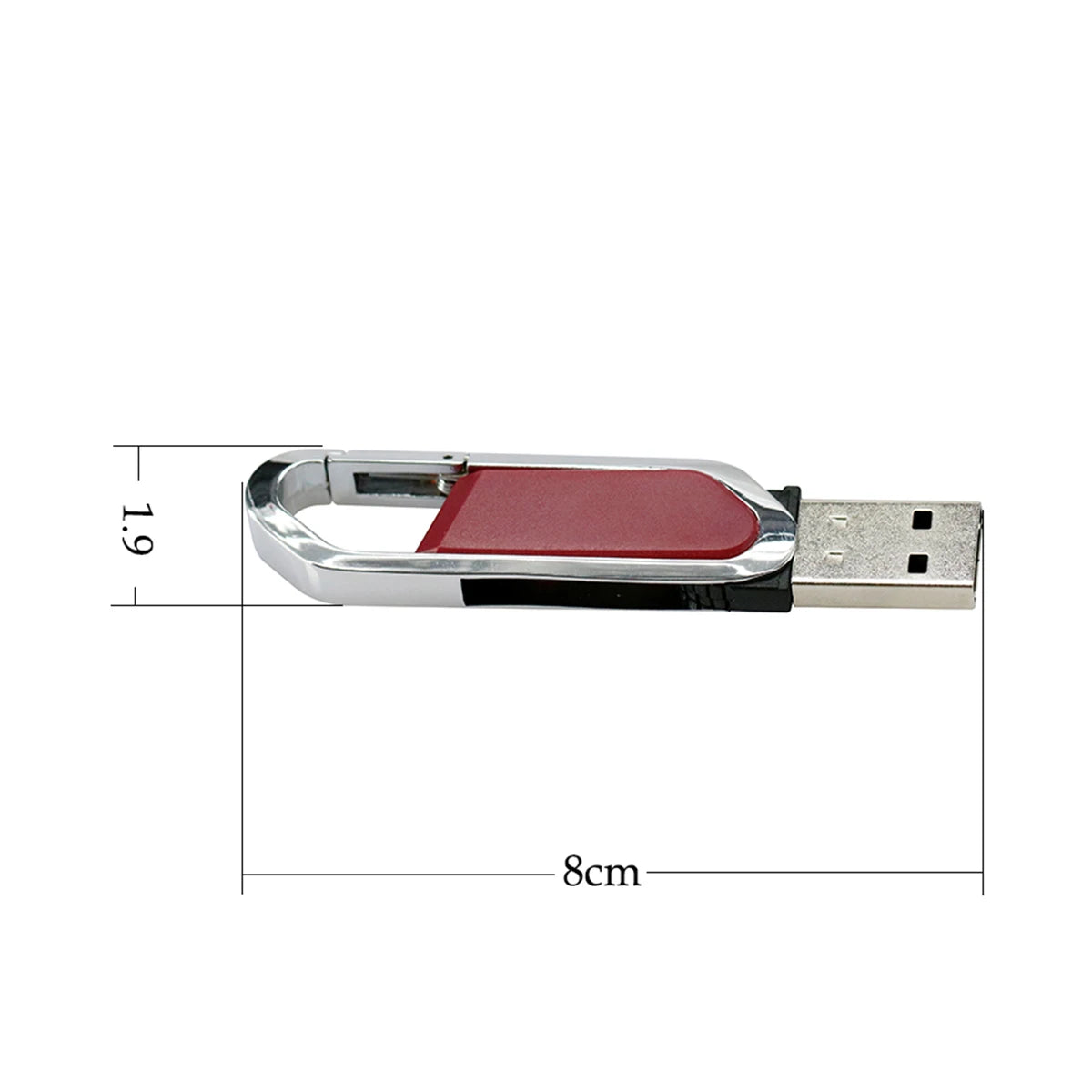Pendrive 256GB USB Flash Drive Leather with Metal Keychain 64GB 32GB 8GB Business Usb Memories Disk 128GB Pen Drive Memory Stick