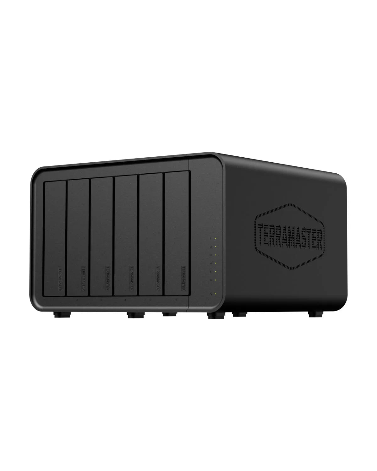 TERRAMASTER F6-424 NAS Storage 6bay - N95 Quad Core CPU, 8GB DDR5 RAM, 2.5GbE Port X2, Network Attached Storage (Diskless))